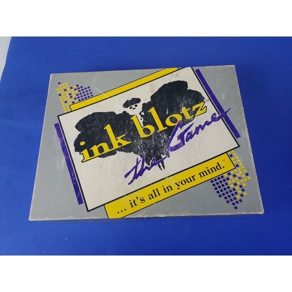 Ink Blotz the Game: It's All in Your Mind-1987-Party game Looks Complete